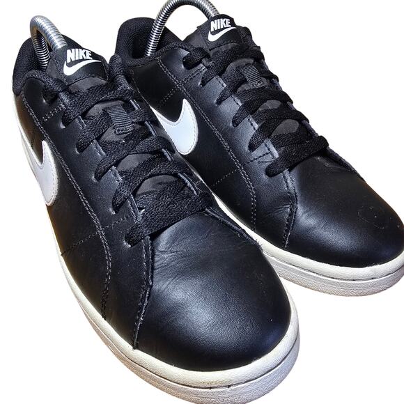 Nike Court Royale 2 Next Nature Black and White Mens Size 7.5 Womens 9 Great! - Picture 2 of 8